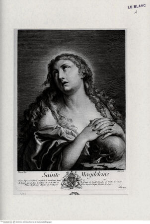Vorderseite von Landesbildstelle Rheinland [http://creativecommons.org/publicdomain/mark/1.0/] Die büßende Magdalena - , bh322852. Foto.