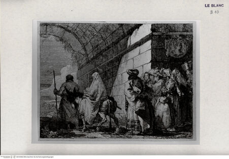 Vorderseite von Landesbildstelle Rheinland [http://creativecommons.org/publicdomain/mark/1.0/] Die Flucht nach ÄgyptenBlatt 7 - , bh322866. Foto.