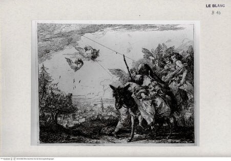 Vorderseite von Landesbildstelle Rheinland [http://creativecommons.org/publicdomain/mark/1.0/] Die Flucht nach ÄgyptenBlatt 9 - , bh322868. Foto.