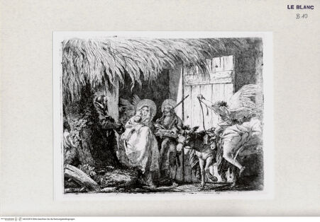 Vorderseite von Landesbildstelle Rheinland [http://creativecommons.org/publicdomain/mark/1.0/] Die Flucht nach ÄgyptenBlatt 5 - , bh322870. Foto.