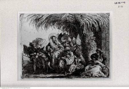 Vorderseite von Landesbildstelle Rheinland [http://creativecommons.org/publicdomain/mark/1.0/] Die Flucht nach ÄgyptenBlatt 6 - , bh322871. Foto.