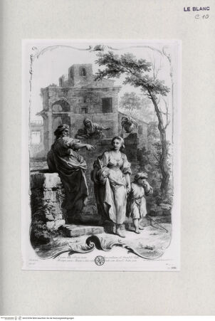 Vorderseite von Landesbildstelle Rheinland [http://creativecommons.org/publicdomain/mark/1.0/] Abraham schikt Hagar und Ismael weg - , bh323394. Foto.