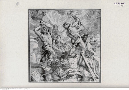 Vorderseite von Landesbildstelle Rheinland [http://creativecommons.org/publicdomain/mark/1.0/] Kyklopen in der Schmiede - , bh323420. Foto.