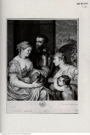 Vorderseite von Landesbildstelle Rheinland [http://creativecommons.org/publicdomain/mark/1.0/] Alphonse d'Avalos, Marquis de Guast, mit seiner Geliebten - , bh323442. Foto.