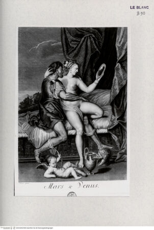 Vorderseite von Landesbildstelle Rheinland [http://creativecommons.org/publicdomain/mark/1.0/] 'Die Liebeshändel der Götter'Mars und Venus - , bh323454. Foto.