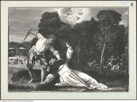 Vorderseite von National Gallery London [https://www.deutsche-digitale-bibliothek.de/content/lizenzen/rv-ez/] The Death of Saint Peter Martyr - , bh323823_recto. Foto.