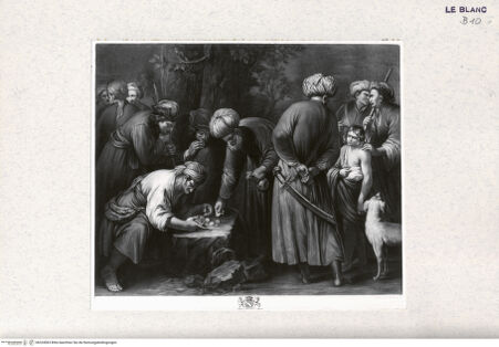 Vorderseite von Landesbildstelle Rheinland [http://creativecommons.org/publicdomain/mark/1.0/] Joseph wird von seinen Brüdern verkauft (aus einer Folge von 4 Blättern) - , bh324563. Foto.