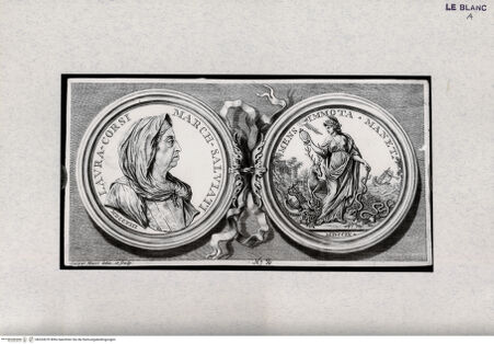 Vorderseite von Landesbildstelle Rheinland [http://creativecommons.org/publicdomain/mark/1.0/] Gedenkblatt für die Herzogin Laura Salviati - , bh324570. Foto.