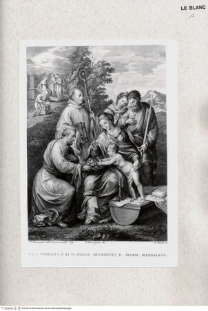 Vorderseite von Landesbildstelle Rheinland [http://creativecommons.org/publicdomain/mark/1.0/] Maria mit dem Kind und Johannes - , bh324574. Foto.