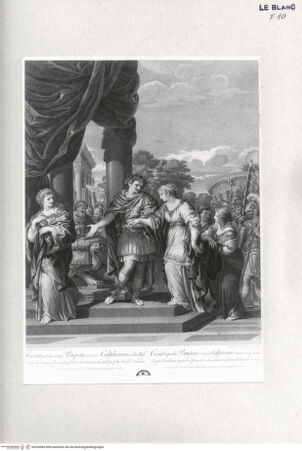 Vorderseite von Landesbildstelle Rheinland [http://creativecommons.org/publicdomain/mark/1.0/] Caesar setzt Kleopatra wieder auf den ägyptischen Thron - , bh324580. Foto.