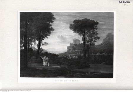 Vorderseite von Landesbildstelle Rheinland [http://creativecommons.org/publicdomain/mark/1.0/] Die Dämmerung (aus einer Folge von 4 Blatt) - , bh324582. Foto.