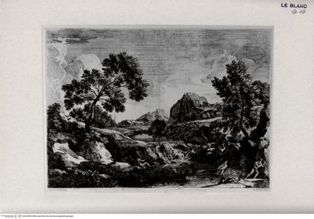 Vorderseite von Landesbildstelle Rheinland [http://creativecommons.org/publicdomain/mark/1.0/] Gebirgslandschaft - , bh324593. Foto.