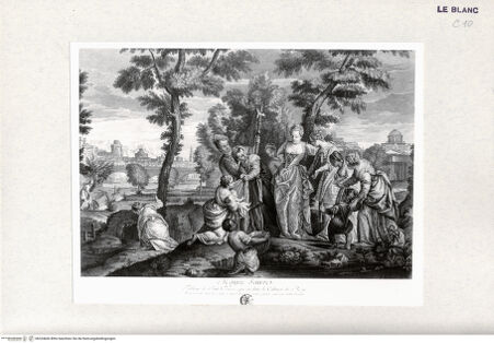 Vorderseite von Landesbildstelle Rheinland [http://creativecommons.org/publicdomain/mark/1.0/] Die Auffindung des Moses - , bh324606. Foto.