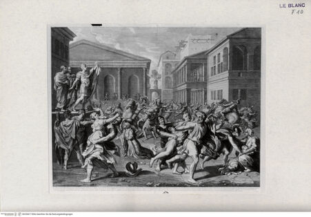 Vorderseite von Landesbildstelle Rheinland [http://creativecommons.org/publicdomain/mark/1.0/] Raub der Sabinerinnen - , bh326677. Foto.