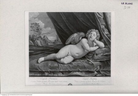 Vorderseite von Landesbildstelle Rheinland [http://creativecommons.org/publicdomain/mark/1.0/] Der schlafende Amor - , bh326684. Foto.