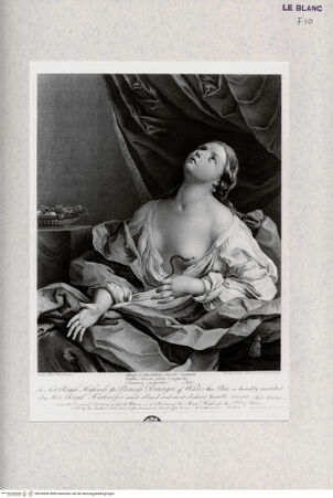 Vorderseite von Landesbildstelle Rheinland [http://creativecommons.org/publicdomain/mark/1.0/] Kleopatra - , bh326696. Foto.