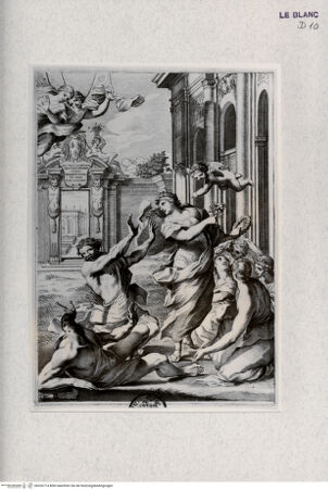 Vorderseite von Landesbildstelle Rheinland [http://creativecommons.org/publicdomain/mark/1.0/] Limax und Brucas von Flora verwandelt (aus G.B. Ferraris 'Flora') - , bh326714. Foto.