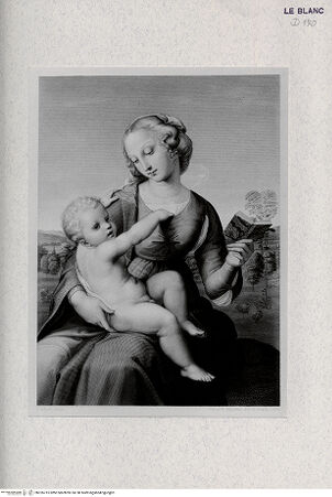 Vorderseite von Landesbildstelle Rheinland [http://creativecommons.org/publicdomain/mark/1.0/] Maria mit dem Kind (Madonna aus dem Hause Colonna) - , bh326715. Foto.