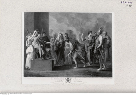 Vorderseite von Landesbildstelle Rheinland [http://creativecommons.org/publicdomain/mark/1.0/] Die Enthaltsamkeit des Scipio - , bh326719. Foto.