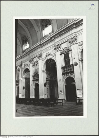 Vorderseite von Bösel, Richard [https://www.deutsche-digitale-bibliothek.de/content/lizenzen/rv-fz/] San Giorgio - Rechte Langhauswand, bh327051_recto. Foto.