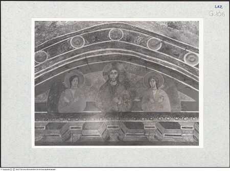 Vorderseite von National Gallery of Art, Washington [https://www.deutsche-digitale-bibliothek.de/content/lizenzen/rv-ez/] Szenen aus dem Leben Christi, Mariens und des heiligen SebastianPantokrator zwischen zwei Engeln - Gesamtansicht, bh327754_recto. Foto: Hutzel, Max.