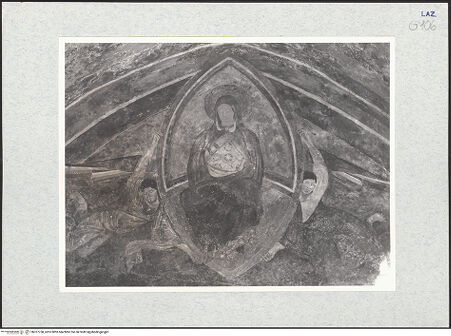 Vorderseite von National Gallery of Art, Washington [https://www.deutsche-digitale-bibliothek.de/content/lizenzen/rv-ez/] Szenen aus dem Leben Christi, Mariens und des heiligen SebastianTod und Himmelfahrt Mariens - Detail: Himmelfahrt Mariens, bh327760_recto. Foto: Hutzel, Max.