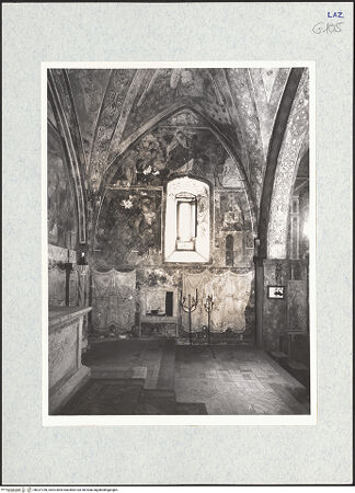 Vorderseite von National Gallery of Art, Washington [https://www.deutsche-digitale-bibliothek.de/content/lizenzen/rv-ez/] Badia di San SebastianoSan Sebastiano - Östliches Joch, Südwand, bh327768_recto. Foto: Hutzel, Max.