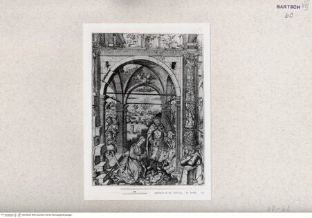 Vorderseite von  [http://creativecommons.org/publicdomain/mark/1.0/] Geburt Christi - , bh328526. Foto.