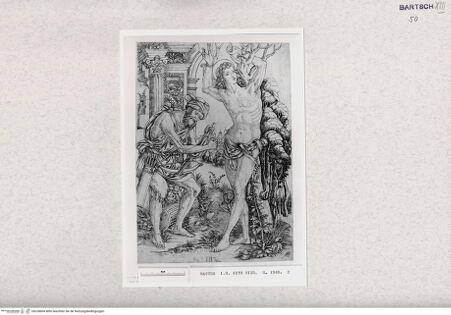 Vorderseite von  [http://creativecommons.org/publicdomain/mark/1.0/] Heiliger Sebastian - , bh328604. Foto.