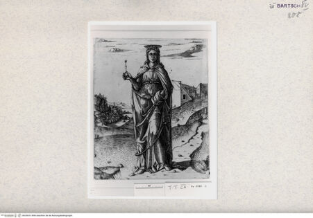 Vorderseite von  [http://creativecommons.org/publicdomain/mark/1.0/] Heilige Lucia - , bh328613. Foto.