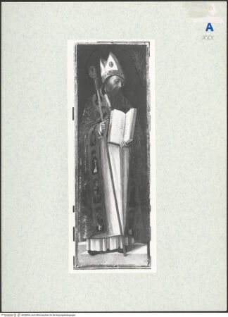 Vorderseite von Réunion des Musées Nationaux [https://www.deutsche-digitale-bibliothek.de/content/lizenzen/rv-ez/] Der Heilige Augustinus - , bh328694_recto. Foto.