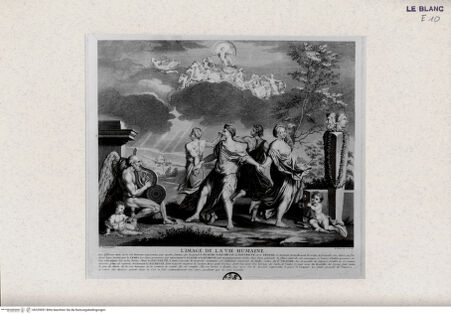Vorderseite von Landesbildstelle Rheinland [http://creativecommons.org/publicdomain/mark/1.0/] Allegorie auf das menschliche Leben - , bh329991. Foto.