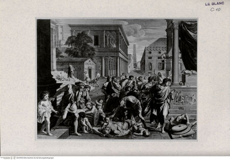 Vorderseite von Landesbildstelle Rheinland [http://creativecommons.org/publicdomain/mark/1.0/] Die Pest in Azdod - , bh329995. Foto.