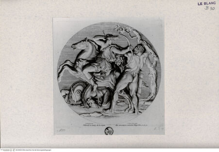 Vorderseite von Landesbildstelle Rheinland [http://creativecommons.org/publicdomain/mark/1.0/] 'Herculis Labores'Hercules kämpft mit dem Amazonen - , bh330003. Foto.