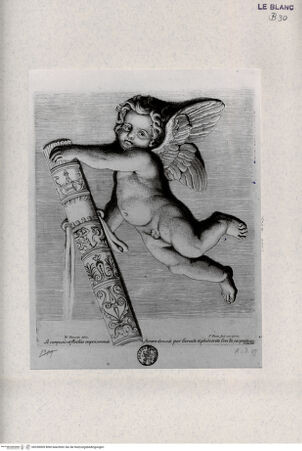 Vorderseite von Landesbildstelle Rheinland [http://creativecommons.org/publicdomain/mark/1.0/] 'Herculis Labores'Amor mit dem Köcher des Hercules - , bh330009. Foto.