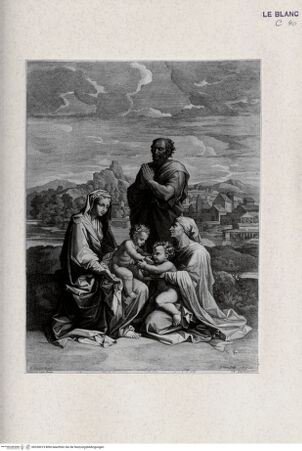 Vorderseite von Landesbildstelle Rheinland [http://creativecommons.org/publicdomain/mark/1.0/] Die Heilige Familie mit dem Heiligen Johannes und der Heiligen Elisabeth - , bh330015. Foto.