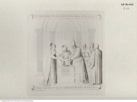 Vorderseite von Landesbildstelle Rheinland [http://creativecommons.org/publicdomain/mark/1.0/] 'Pitture di Fra Angelico da Fiesole'Die Beschneidung (Bl. V) - , bh331551. Foto.