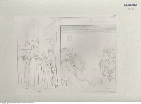 Vorderseite von Landesbildstelle Rheinland [http://creativecommons.org/publicdomain/mark/1.0/] Maria Krönung und die Wunder des Heiligen DominikusBlatt 13 - , bh331557. Foto.