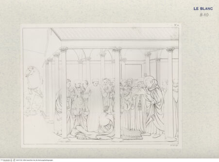 Vorderseite von Landesbildstelle Rheinland [http://creativecommons.org/publicdomain/mark/1.0/] Maria Krönung und die Wunder des Heiligen DominikusBlatt 11 - , bh331561. Foto.