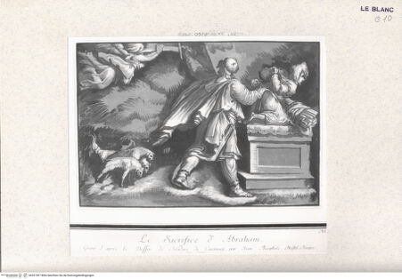 Vorderseite von Landesbildstelle Rheinland [http://creativecommons.org/publicdomain/mark/1.0/] Abrahams Opfer (Cabinet Praun) - , bh331597. Foto.