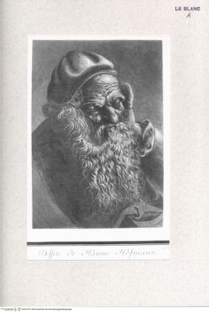 Vorderseite von Landesbildstelle Rheinland [http://creativecommons.org/publicdomain/mark/1.0/] Brustbild eines alten Mannes (Cabinet Praun) - , bh331921. Foto.