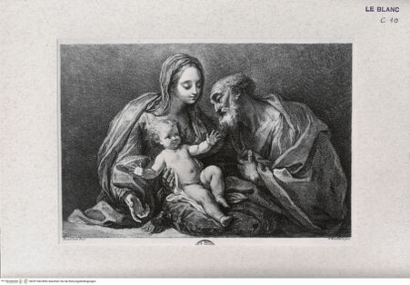 Vorderseite von Landesbildstelle Rheinland [http://creativecommons.org/publicdomain/mark/1.0/] Die Heilige Familie - , bh331944. Foto.