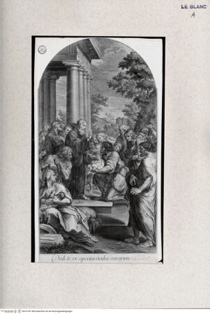 Vorderseite von Landesbildstelle Rheinland [http://creativecommons.org/publicdomain/mark/1.0/] Der Heilige Franz von Paula erweckt ein totes Kind - , bh331947. Foto.