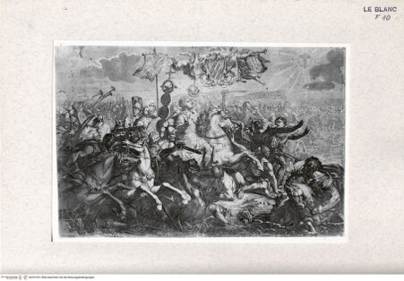 Vorderseite von Landesbildstelle Rheinland [http://creativecommons.org/publicdomain/mark/1.0/] Schlacht an der Milvischen Brücke - , bh331951. Foto.