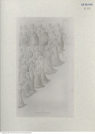 Vorderseite von Landesbildstelle Rheinland [http://creativecommons.org/publicdomain/mark/1.0/] Ernst Förster, 'Leben und Werke des Fra Giovanni Angelico de Fiesole'. Eine Monographie mit 22 Abb., Regensburg 1859Das Jüngste Gericht - 6. (Taf. XXI) - , bh332005. Foto.
