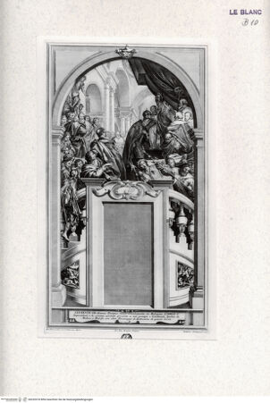 Vorderseite von Landesbildstelle Rheinland [http://creativecommons.org/publicdomain/mark/1.0/] Clemens VIII. Empfängt Karl V. in Bologna (Villa della Petraia) - Bl. 4 aus d. Folge v. 26 Bl. 'Pitture del Salone Imperiale .. Firenze..' - , bh332018. Foto.