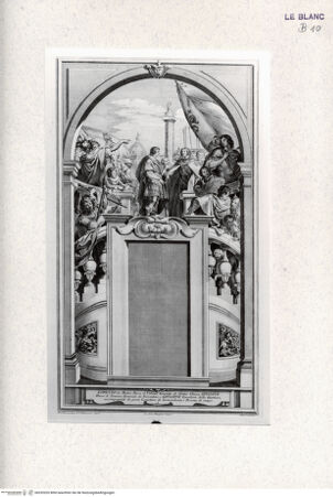 Vorderseite von Landesbildstelle Rheinland [http://creativecommons.org/publicdomain/mark/1.0/] Lorenzo de Medici, Giuliano und großes Gefolge (Villa della Petraia) - Blatt 1 aus der Folge von 26 Blatt 'Pitture del Salone Imperiale .. Firenze..' - , bh332020. Foto.