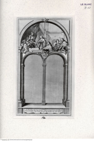 Vorderseite von Landesbildstelle Rheinland [http://creativecommons.org/publicdomain/mark/1.0/] Florenz überreicht Alexander Krone, Zepter und Mantel (Villa della Petraia) - Blatt 2 aus der Folge von 26 Blatt 'Pitture del Salone Imperiale .. Firenze..' - , bh332022. Foto.