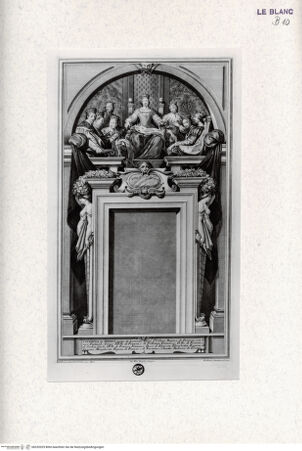 Vorderseite von Landesbildstelle Rheinland [http://creativecommons.org/publicdomain/mark/1.0/] Caterina dé Medici (Villa della Petraia) - Blatt 5 aus der Folge von 26 Blatt 'Pitture del Salone Imperiale .. Firenze..' - , bh332029. Foto.