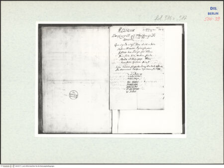 Vorderseite von bh332711_recto